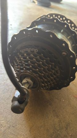 7speed shimano electric motor hub