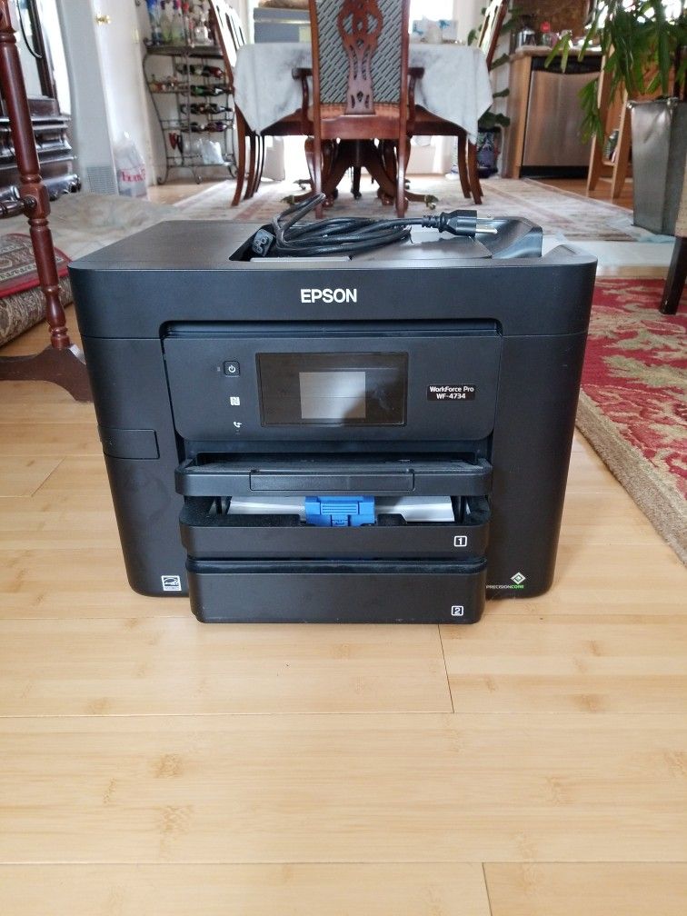 Slightly Used EPSON WF-4734 No Longer Needed. Bought For $249
