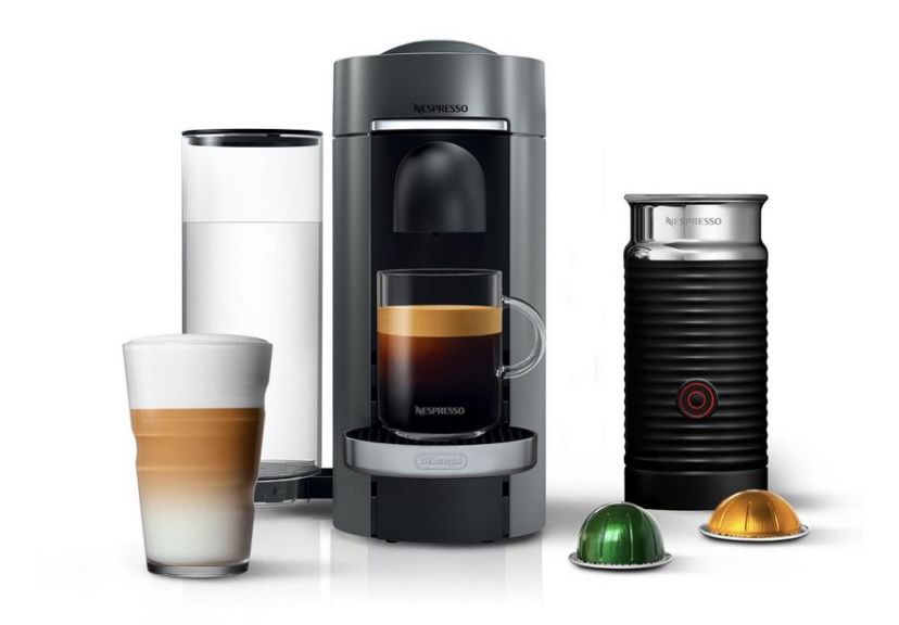 Nespresso VertuoPlus Coffee Marker and Espresso Machine By Delonghi