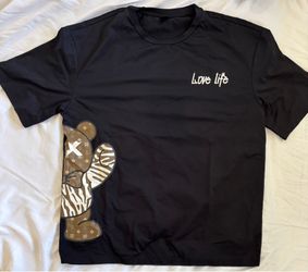 Love Life Graphic Tee - Black