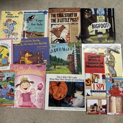 Children's fiction books lot of 13 