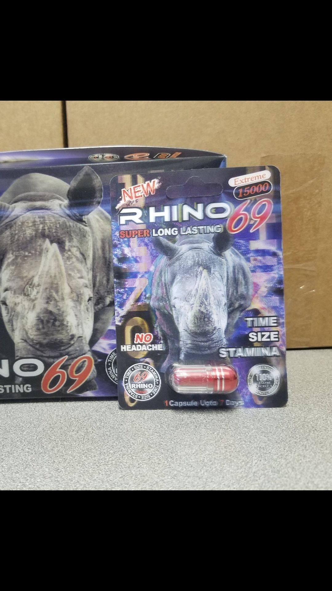 Rhino 69 extreme 3D 15000 k male sexuale performance sex pills