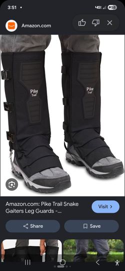 Pike Trail Snake Gaiters Leg Guards