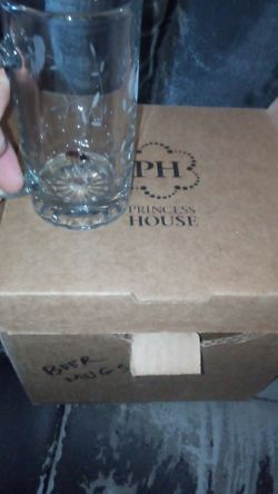 Princess house beer mug 4 piece