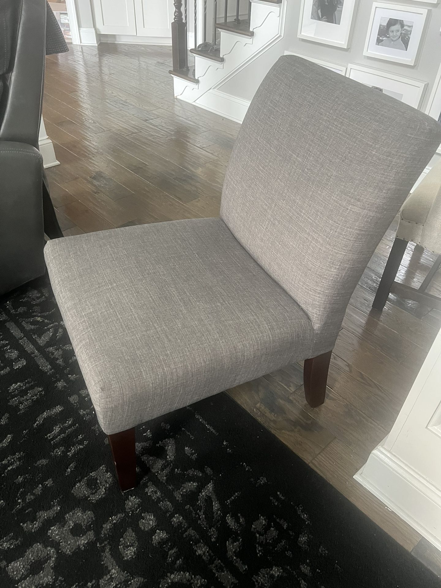 Grey Accent Chair