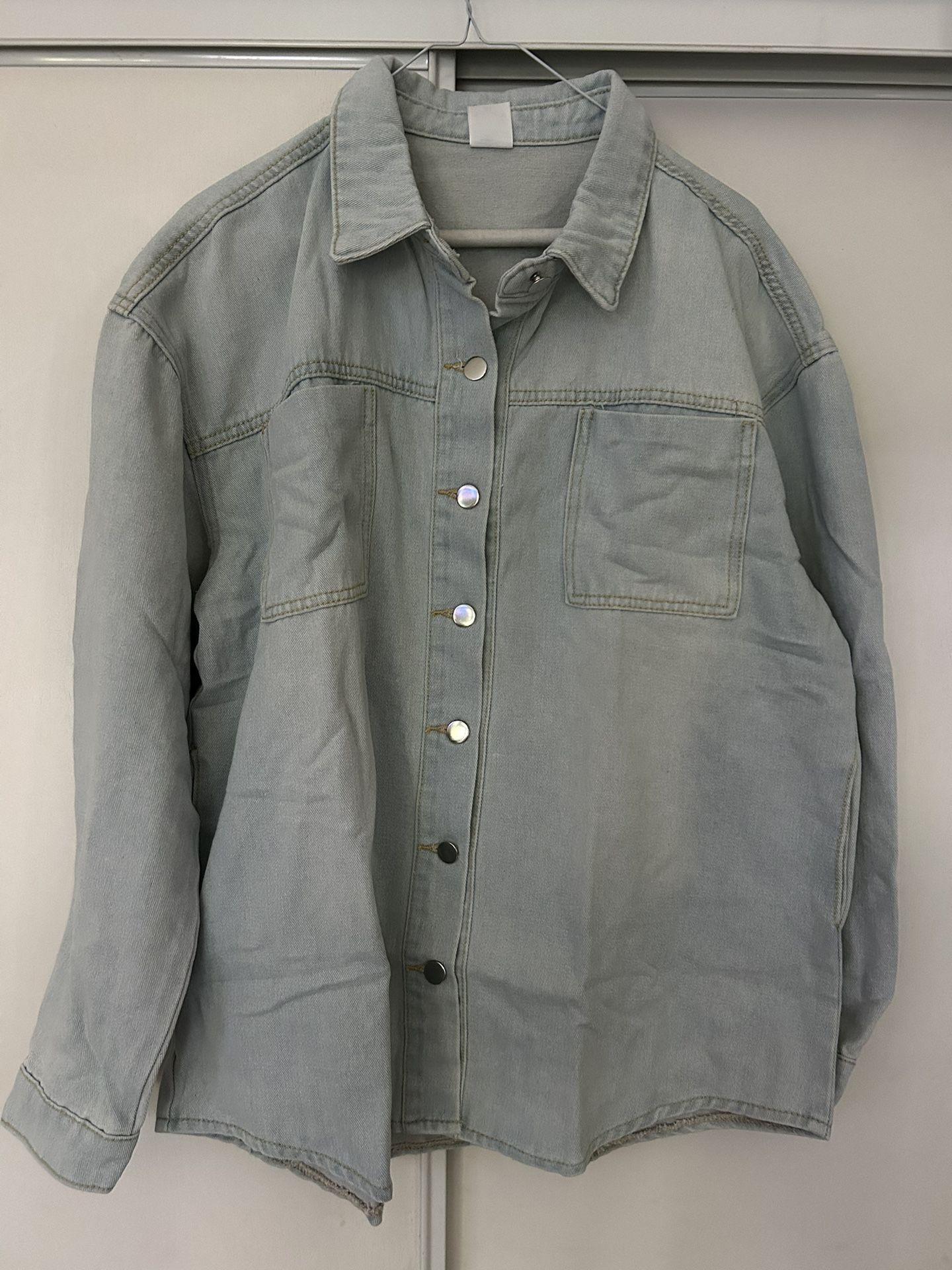 Brand New Oversized Denim Jacket For Women