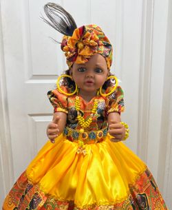 Muñeca Religiosa / Religious Doll Oshun