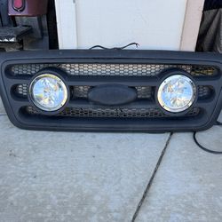 2008 F150 Grill With 6” Hella Off-road Lights 