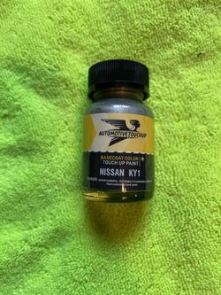 Touch Up Paint 2oz For Silver Nissan