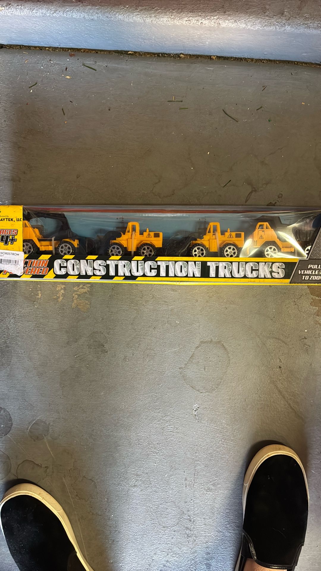 4 Pack Pull Back Construction Trucks BRAND NEW