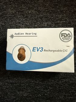 Audien Hearing EV3 Rechargeable CIC – $40