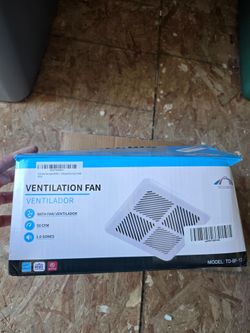 Tech Drive Very Quiet Bathroom Exhaust Fan - 50 CFM, 1.2 Sone, No Attic Access Needed, Energy Star Certified, Easy to Install,3-Inch Duct, Ceiling or 