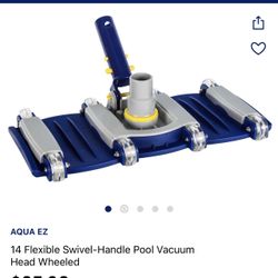 Pool Vacuum  14" Head Wheel 