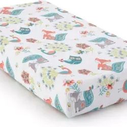 Levtex Baby Fiona Changing Pad Cover, 16"H x 32"W x 6"D Cotton NEW