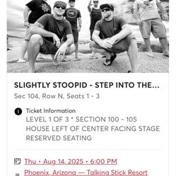 Slightly Stoopid Tickets 