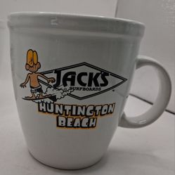 Collectible HB Jack's Surfboards Coffee Mugs