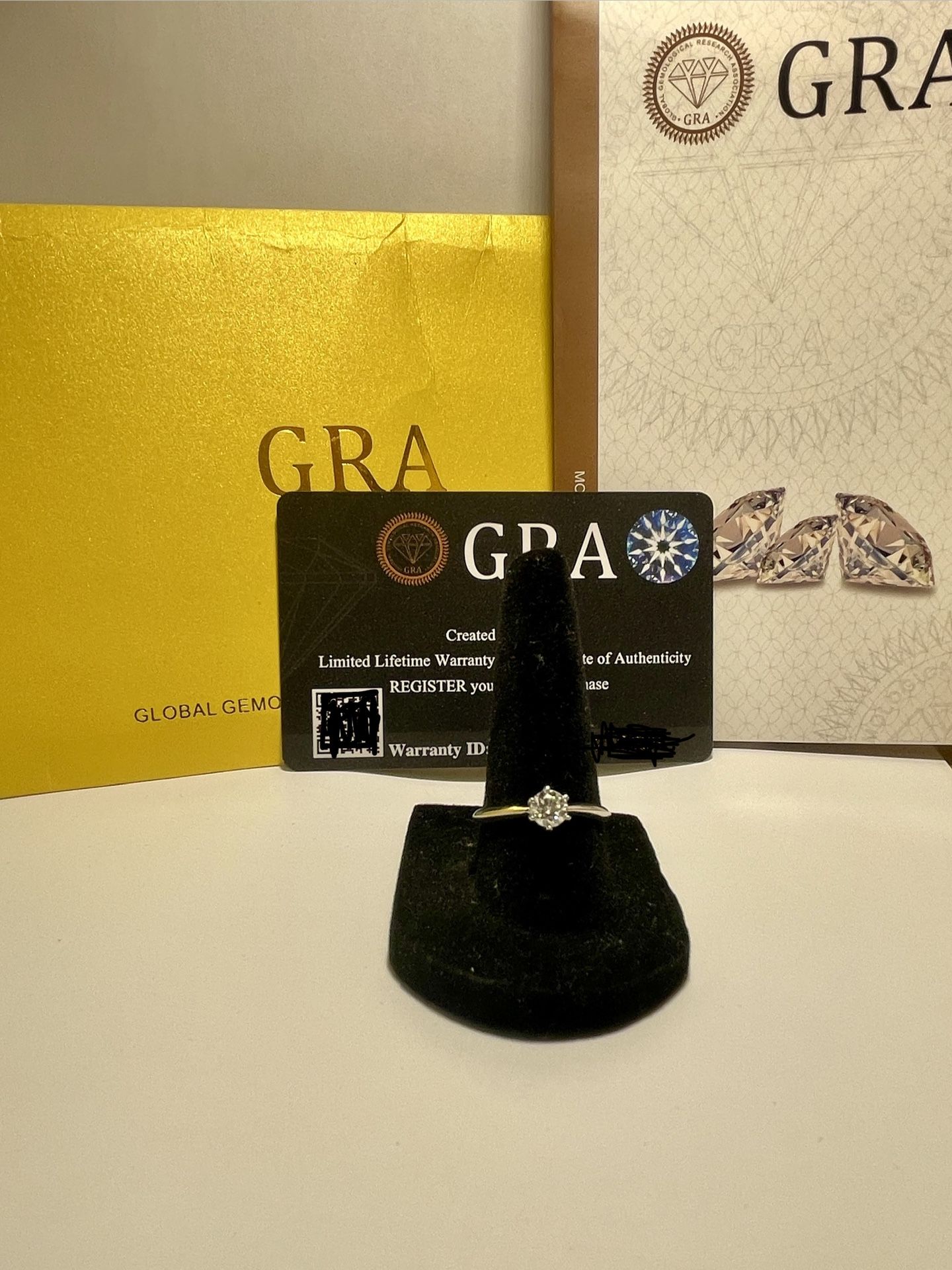 High-Quality 925 Silver Moissanite Ring