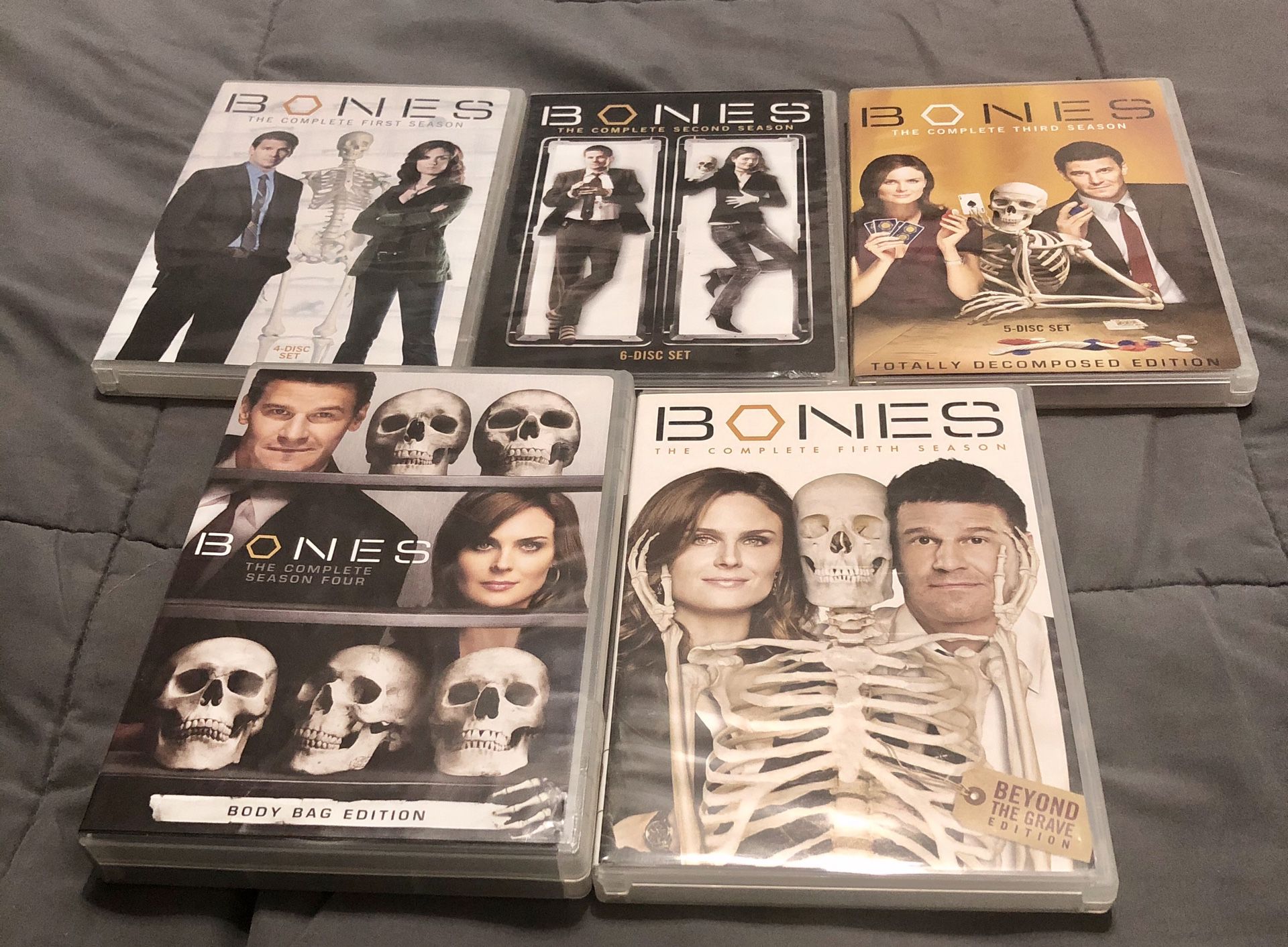 Bones Seasons 1 - 5
