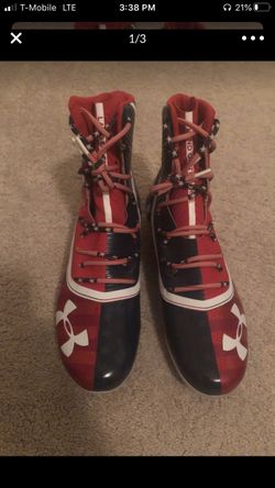 Under armour highlight cleats USA size 12.5
