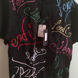 Fendi T Shirt Men's Small