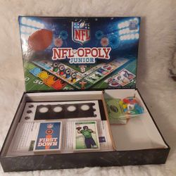 Brand New NFL Opoly Junior Board Game