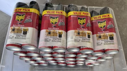 Raid Value Pack Ant And Roach Spray 2 Bottles