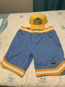Custom 1of1 Denver Nugget’s Shorts N Hat