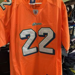 Dolphins NFL Original Jersey #22 Bush Brand New size 54