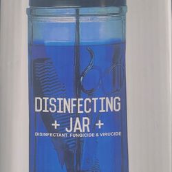 Disinfecting. Jars