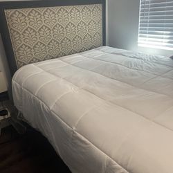 Upholstery Headboard, Bed, And Frame