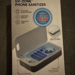 NIB Sharper Image Phone Sanitizer 