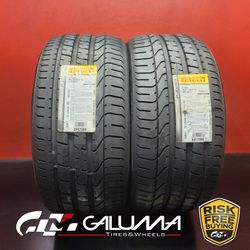 Set of 2 Tires New Pirelli P-Zero (PNCS) R01 285/30/21 ZR21 100Y #97372