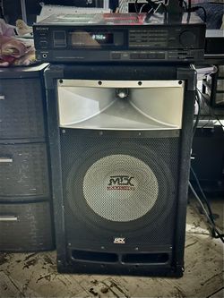 Vintage Sony Receiver x MTX TP112