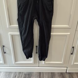 Men's Black Jeans Jogger