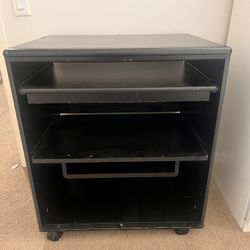 Black Crafting Desk 