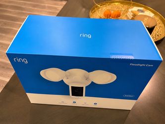 Ring Floodlight Cam 2K (2nd Gen) – White – Brand New Sealed