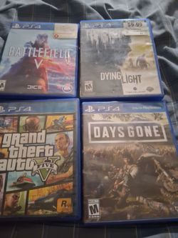 PS4 Game Bundle – 4 Games
