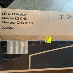 32 Inch LG QHD Monitor Only