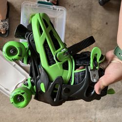 Roller Derby Boys 2-in-1 Adjustable Roller/Inline Skates (12-2)