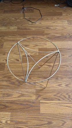 Gold plant stand