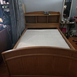 Full Size Bed No Mattress $125 or BO