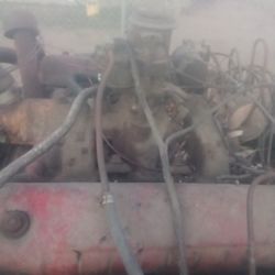 1956 F 350 Motor And Transmission Complete