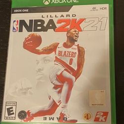 Xbox One Game- NBA 2021