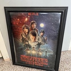 Netflix Stranger Things Framed Wall Art 