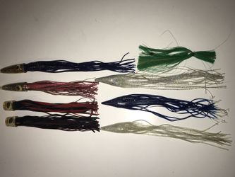 Saltwater Squid / Octopus fishing lures!