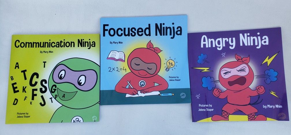 Communication Ninja, Focused Ninja, Angry Ninja By Mary Nhin