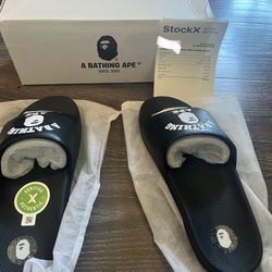 Bape slides (size 10 mens)