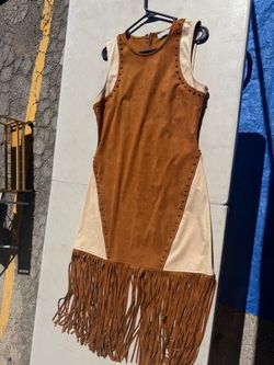 Hermoso vestido baquero