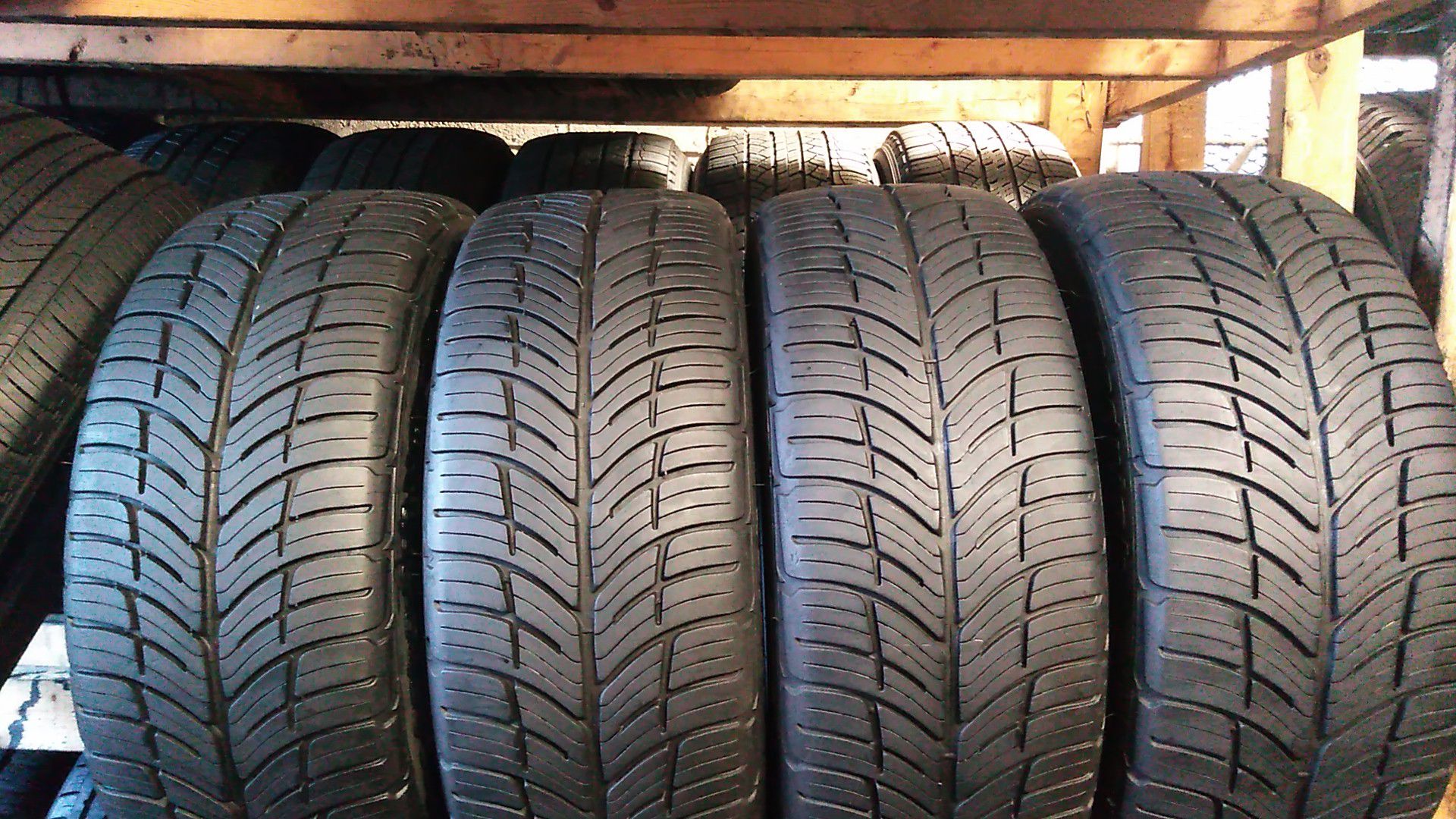 Four BFGoodrich tires for sale 205/45/17