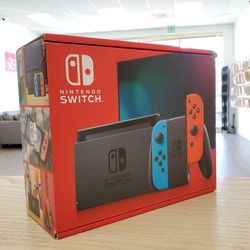 Nintendo Switch V2 Gaming Console - $1 Today Only